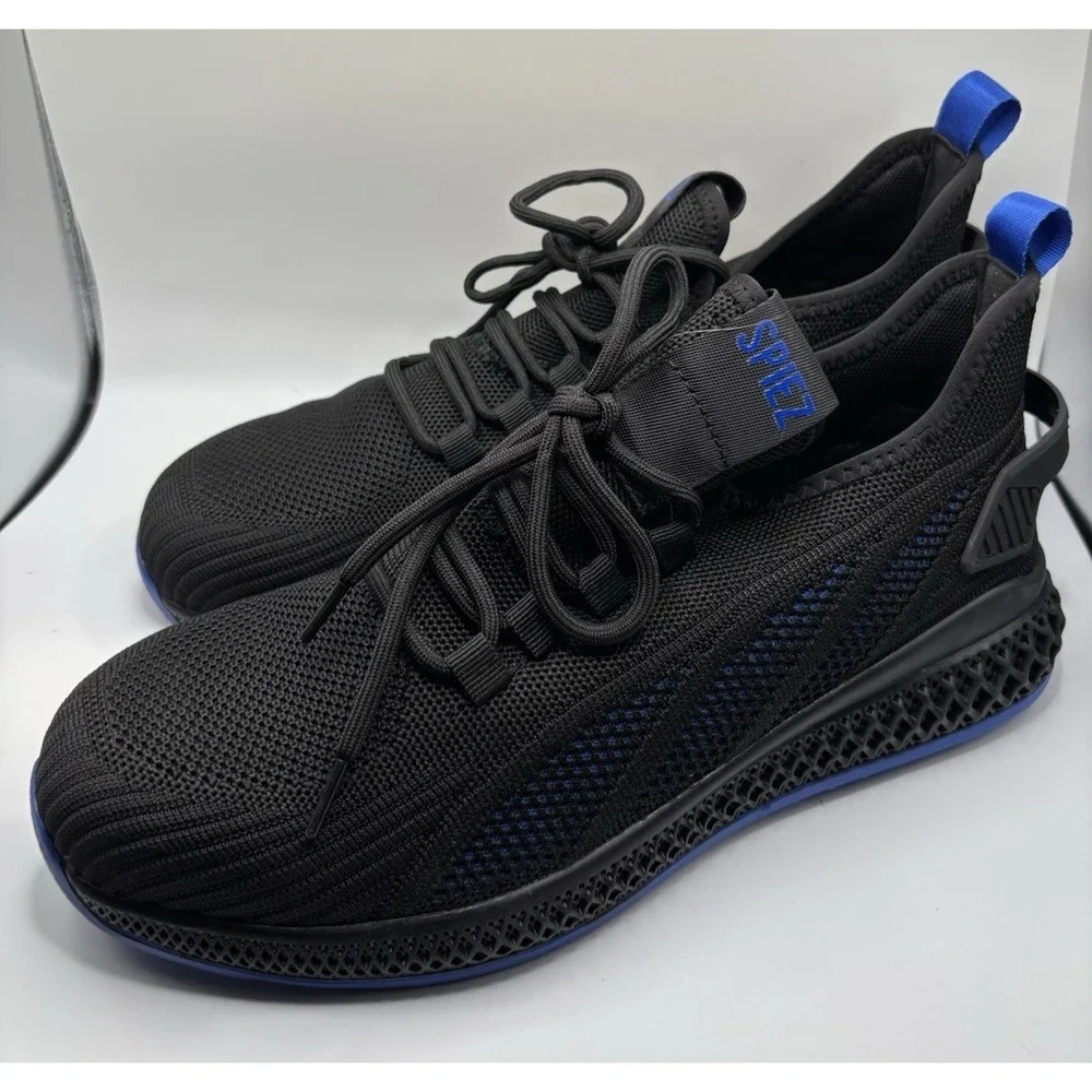 SPIEZ Unisex Safety Shoes with Composite Toe Cap, Puncture Proof Breathable